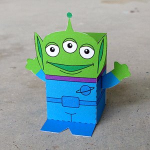 Retallable de l'Alien de Toy Story