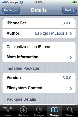 iPhoneCat al Cydia