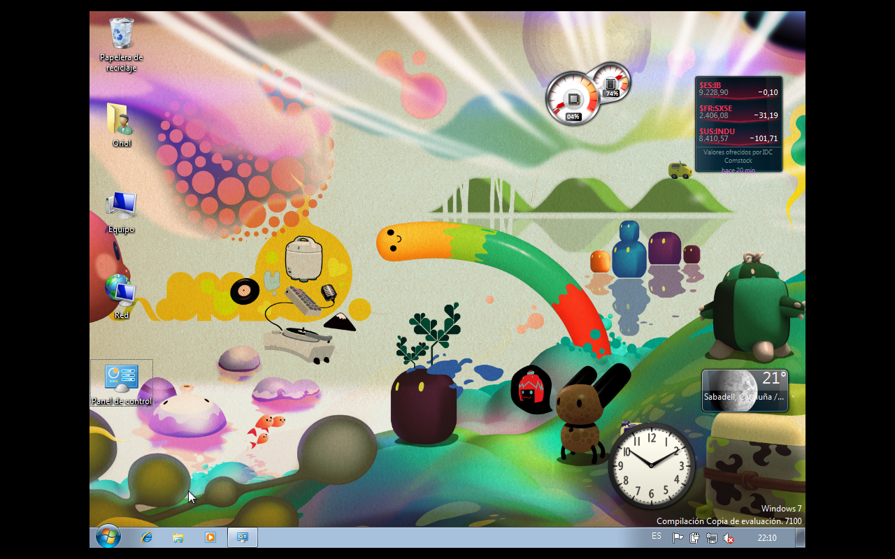 Escriptori Windows 7