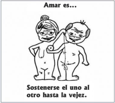 Estimar és aguantar-se fins a la vellesa
