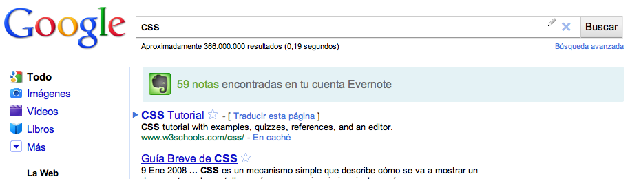 Google & Evernote